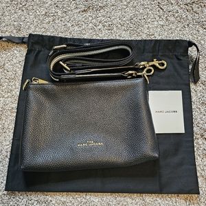 Marc Jacobs black leather bag